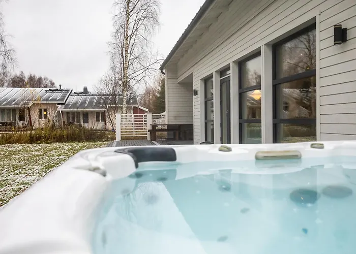 아파트 Arctic Luxury By Booklapland 로바니에미