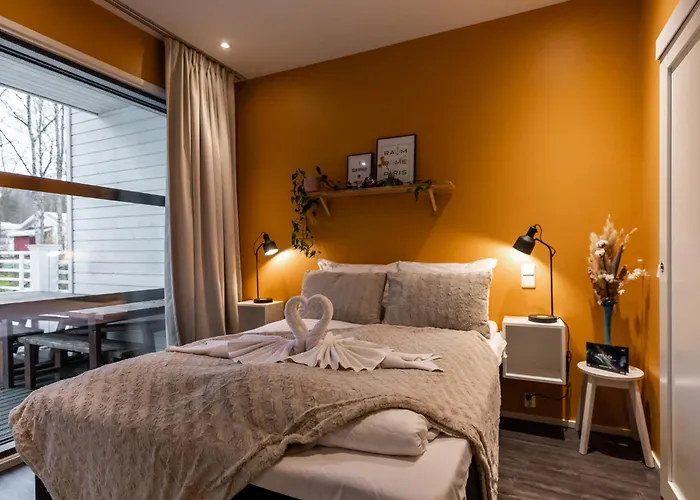 아파트 Arctic Luxury By Booklapland *